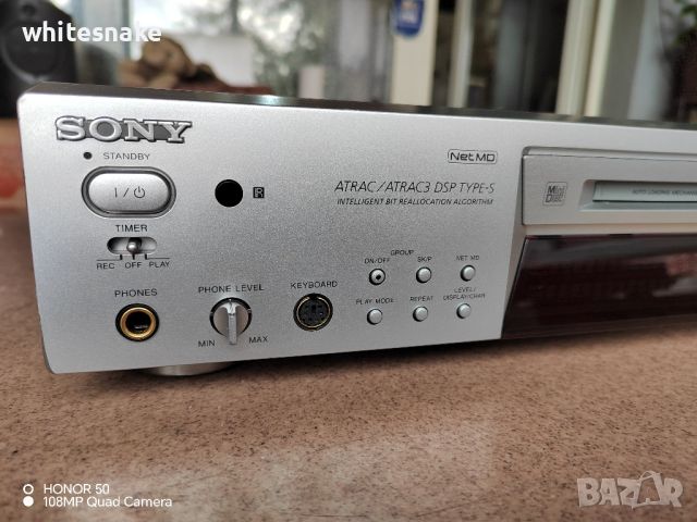 Sony MDS-JE780 Net MD, снимка 2 - Декове - 46806128