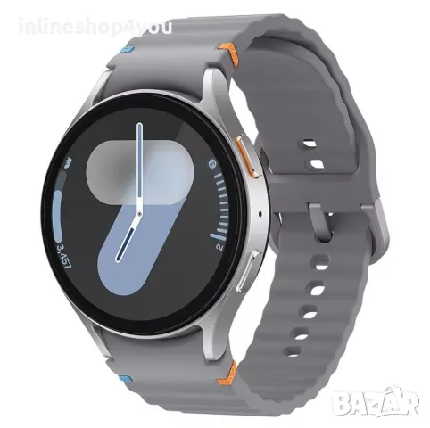 Силиконова Каишка (20мм) за Samsung Watch7 | Watch6 | Watch5 | Watch4, снимка 10 - Смарт гривни - 46985800