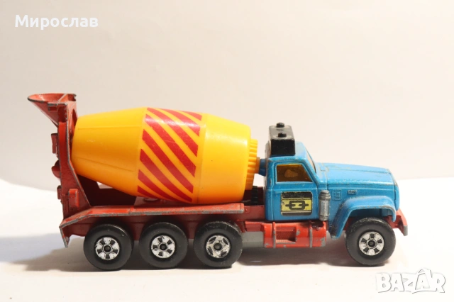 MATCHBOX БЕТОНОВОЗ МИКСЕР КОЛИЧКА КАМИОН МОДЕЛ, снимка 5 - Колекции - 53411560