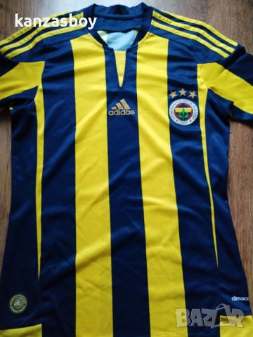 adidas Fenerbahce Home 2015 - 2016 - страхотна футболна тениска XS КАТО НОВА , снимка 3 - Тениски - 53373166