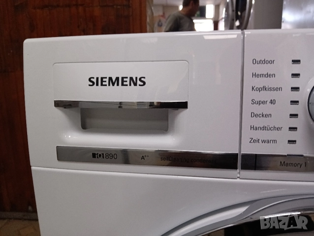 Като нова сушилня Сименс Siemens IQ 890 A+++ 8кг 2 години гаранция!, снимка 2 - Сушилни - 51728031
