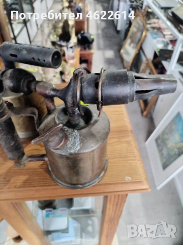 ДВЕ БРОНЗОВИ ГОРЕЛКИ , снимка 6 - Колекции - 53339330