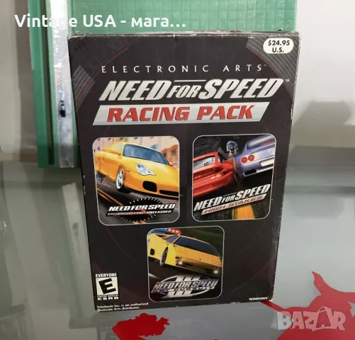 Vintage PC Need For Speed: Racing Pack for Windows, снимка 1 - Игри за PC - 49545523