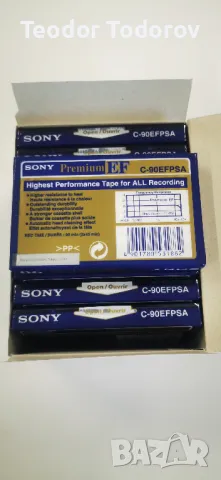 Аудио касети Sony EF 90 Premium, снимка 6 - Аудио касети - 49238613