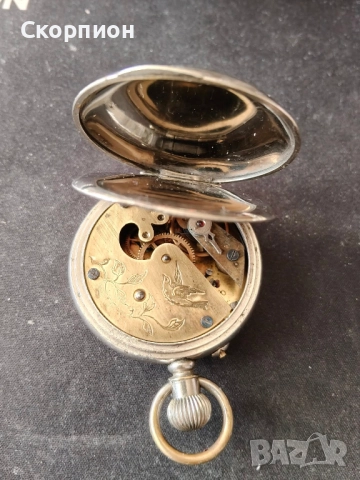 Швейцарски джобен часовник 1925г. - ПЕРФЕКТЕН - ПРОМОЦИЯ, снимка 7 - Джобни - 50421505