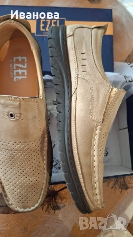 Мъжки обувки естествена кожа , снимка 2 - Ежедневни обувки - 52100789