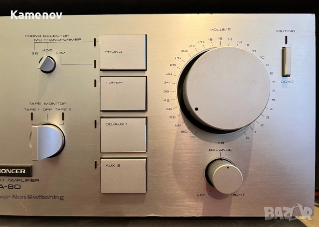Pioneer A-80, снимка 3 - Ресийвъри, усилватели, смесителни пултове - 52561832