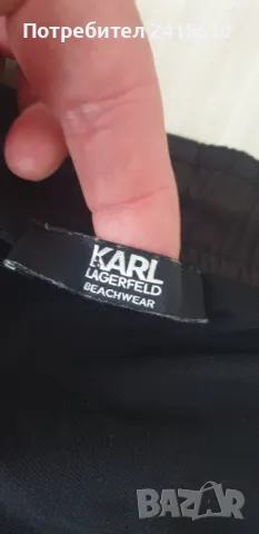 Karl Lagerfeld Swimwear Print Mens Size S/ M ОРИГИНАЛ! Мъжки Бански!, снимка 15 - Бански - 47065167