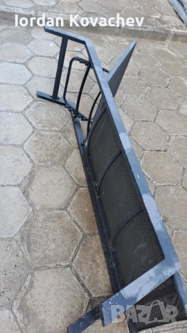 метален шезлонг на пет нива, снимка 6 - Други стоки за дома - 51330961