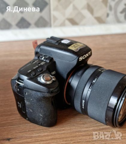 Фотоапарат Sony DSLR A580 , снимка 2 - Фотоапарати - 46564607