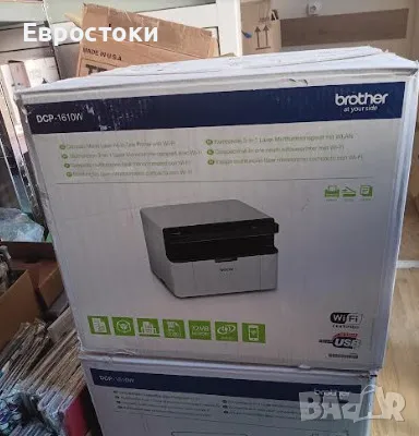 Многофункционален лазерен принтер Brother DCP-1610W 3-в-1, снимка 8 - Принтери, копири, скенери - 47767321