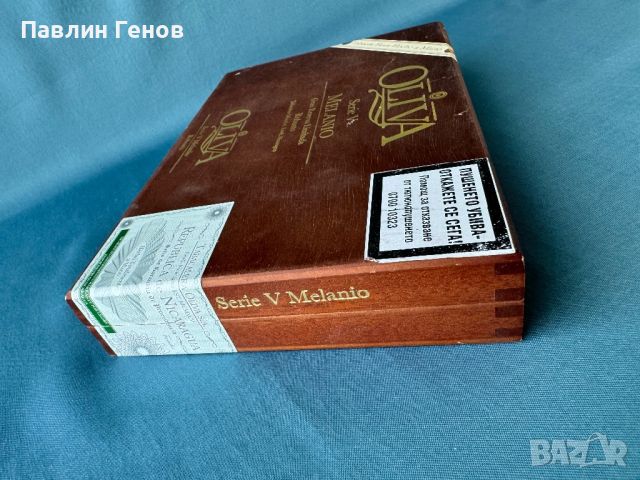 Дървена колекционерска кутия за пури Oliva Serie V Melanio, снимка 7 - Други ценни предмети - 45945535