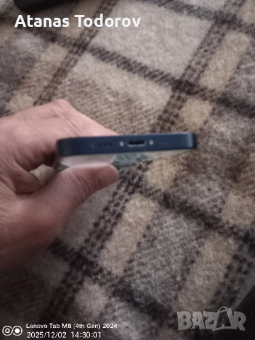 Айфон 12 mini,256GB памет,батерия 78,%,без забележки с кейс и протектор, снимка 3 - Apple iPhone - 52627197