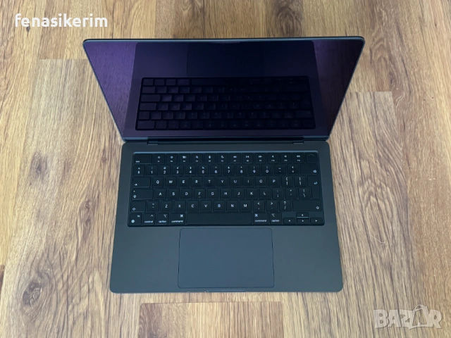 14' Apple MacBook Pro Late 2023 M3 Pro Space Black 18GB RAM/1TB SSD/Бат 100 %, снимка 4 - Лаптопи за работа - 53416329