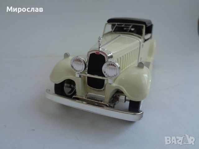 1:43 DEL PRADO BUGATTI ROYALE ИГРАЧКА КОЛИЧКА РЕТРО МОДЕЛ, снимка 2 - Колекции - 45863637