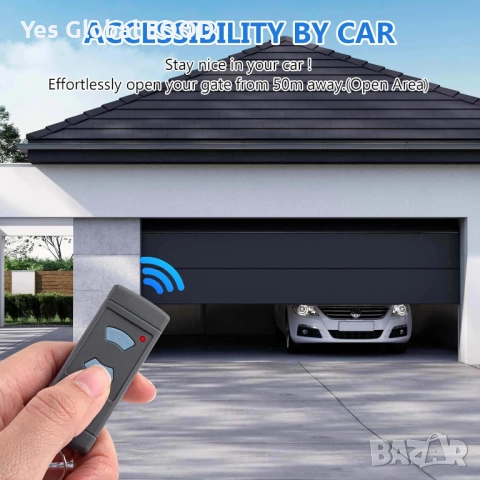 Дистанционно за гаражна врата 868.3 MHz съвместимо с HSE2/HSM4, снимка 3 - Друга електроника - 52422757