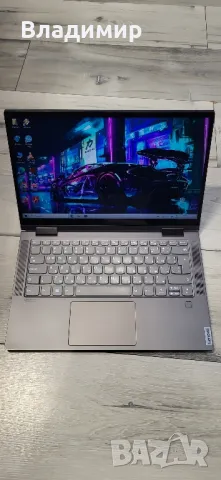 Lenovo Yoga C740-i5 10210u/16гб/м.2 nvme 512гб/Touchscreen/Подсветка, снимка 1 - Лаптопи за работа - 48076075