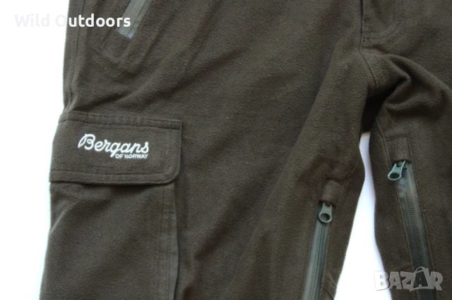 BERGANS OF NORWAY - водоустойчив ловен панталон, размер S, снимка 3 - Екипировка - 51882734
