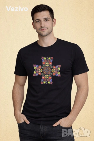 Слънчев кръст, снимка 2 - Тениски - 54077574