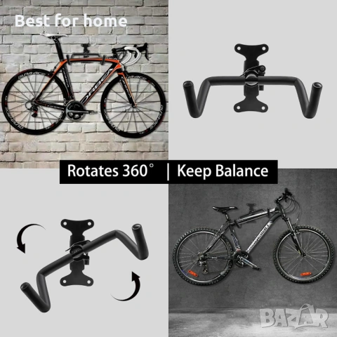 Стенен монтаж за велосипед, снимка 4 - Аксесоари за велосипеди - 53651415