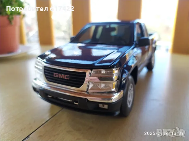 1:18 Метален модел на GMC Canyon Pickup - Maisto, снимка 7 - Колекции - 49561477