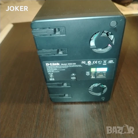 “NAS сървър D-Link DNS-343, 2×1TB дискове, RAID, Gigabit LAN”, снимка 6 - Рутери - 51330589