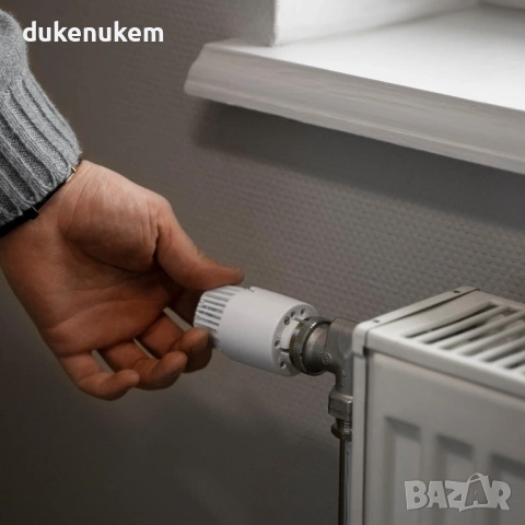 Термостатична глава за радиатор, прецизен контрол и защита от замръзване, снимка 3 - Друга електроника - 53291399