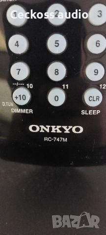 Дистанционно ONKYO RC-747M , снимка 4 - Ресийвъри, усилватели, смесителни пултове - 46406595