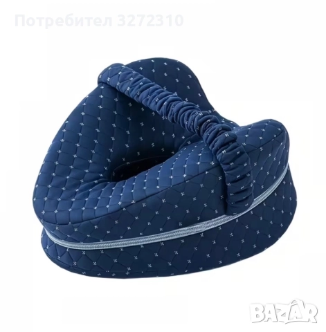Възглавница за крака от мемори пяна, 25х23х13см, ергономичен дизайн, снимка 2 - Възглавници - 52628029