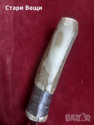 Ловен нож с дръжка от еленов рог Терна, снимка 6 - Ножове - 52947343