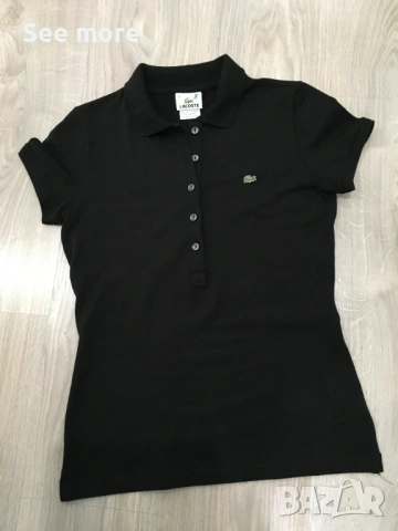 LACOSTE Designed France дамска тениска 38, снимка 5 - Тениски - 54208653