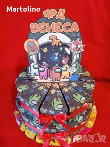 Картонена торта Пес патрул, снимка 9 - Други - 53135644