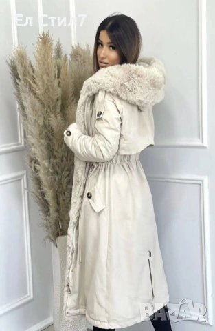 📌#Дълго #дамско #Яке М Л ХЛ размер Цена 79 евро ЕКОНТ, снимка 4 - Якета - 53216720