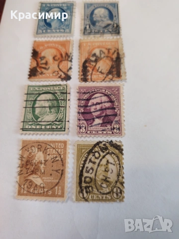 Винтидж ПОЩЕНСКИ марки САЩ , снимка 3 - Филателия - 53085434