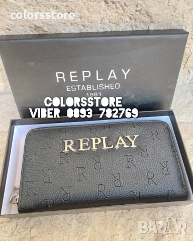 Черно портмоне Replay код SG50u