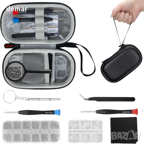 Комплект за ремонт на очила, 42 в 1 професионален комплект