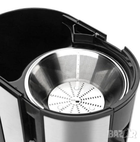 Сокоизстисквачка Taurus LIQUAFRUITS PRO COMPACT – 600W, 2 скорости, 65мм отвор, неръждаем филтър, снимка 3 - Други - 51923726