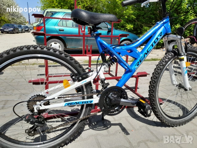 REACTOR Велосипед 24" FREAK син, снимка 3 - Велосипеди - 53839441