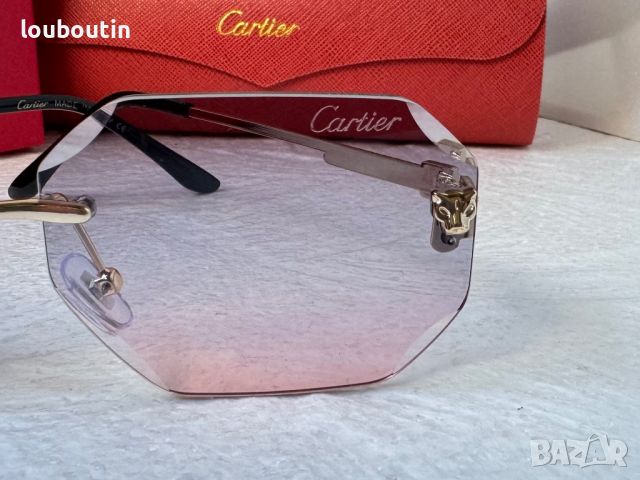 Cartier 2024 дамски слънчеви очила Осмоъгълни 4 цвята, снимка 13 - Слънчеви и диоптрични очила - 45276506