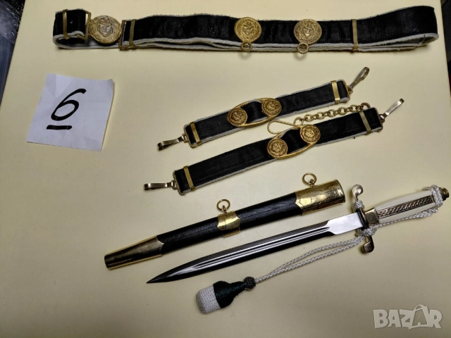 Кортик на Военноморския флот 6 обр.1951г., снимка 5 - Колекции - 52430240