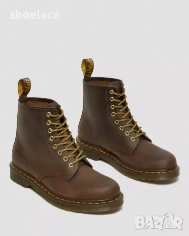  Dr. Martens 1460 Crazy Horse Leather Lace Up Boots 40, снимка 3 - Дамски боти - 49182969