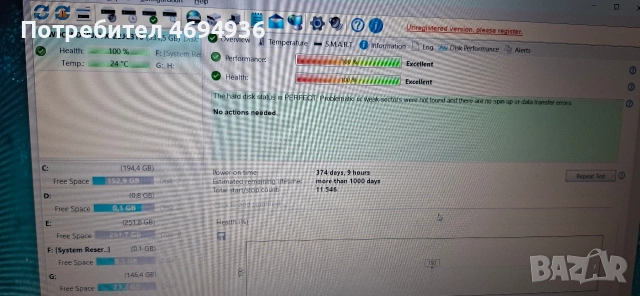 WD Western Digital WD10JPVX-Hard Drive 1TB 2.5" HDD, снимка 2 - Твърди дискове - 53134494