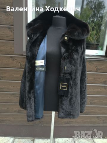 Великолепно палто от норка Italy Nafa, снимка 5 - Палта, манта - 46197141