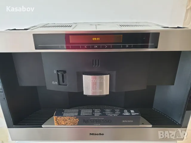 Miele Nespresso Кафемашина за вграждане Кафеавтомат Миеле, снимка 4 - Кафемашини - 50418691