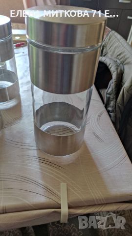 Нови контейнери от стъкло и неръждаема стомана, снимка 2 - Аксесоари за кухня - 45514647