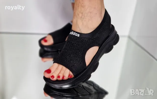 Nike черни дамски сандали , снимка 5 - Сандали - 50394388