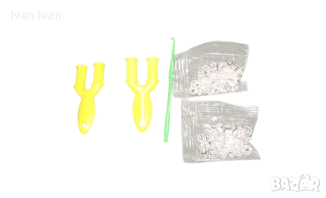 комплект за плетене на гривни от ластици , снимка 3 - Други - 52672108