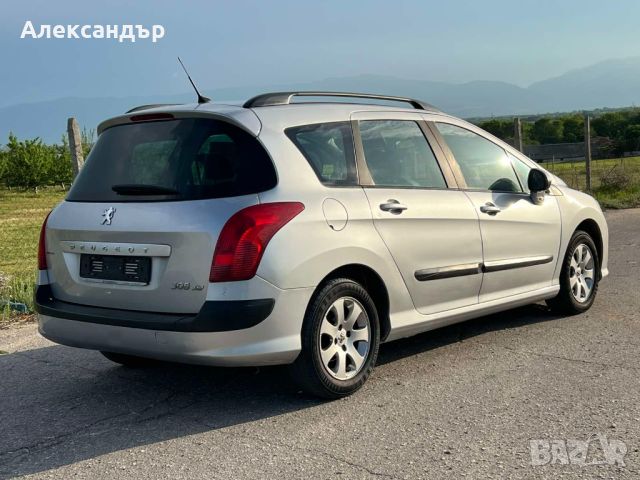 Peugeot 308sw 1.6hdi 90hp, снимка 4 - Автомобили и джипове - 45407054