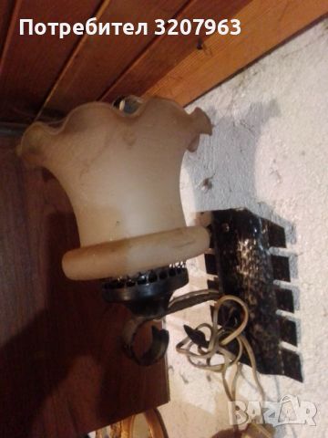 Стенна лампа , снимка 1 - Антикварни и старинни предмети - 45135482