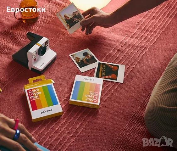 Филм Polaroid Instant Color I-Type Film, пакет за 40 снимки, снимка 3 - Чанти, стативи, аксесоари - 47816257